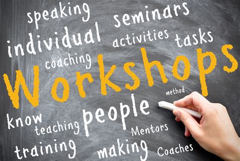 Workshops .
